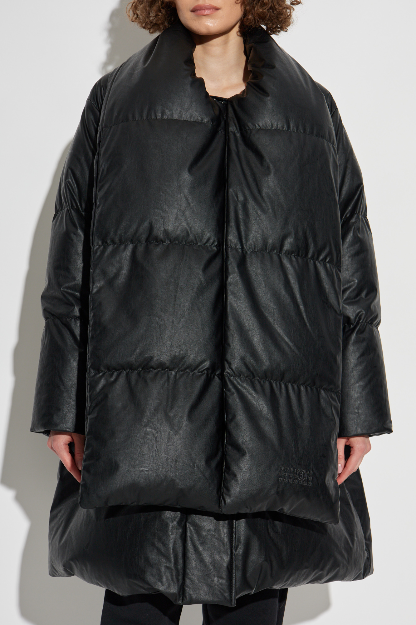 Black Down coat MM6 Maison Margiela - Vitkac AS